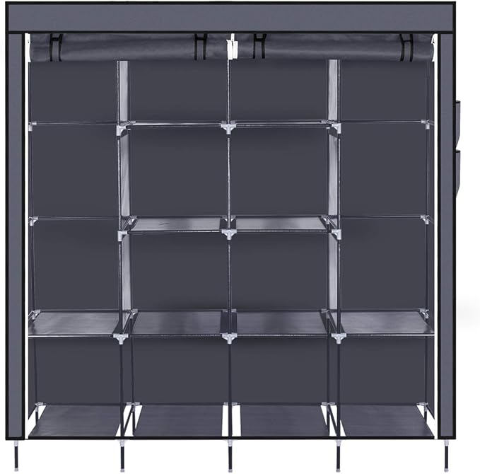169.5x44x181.5cm, Gray-k