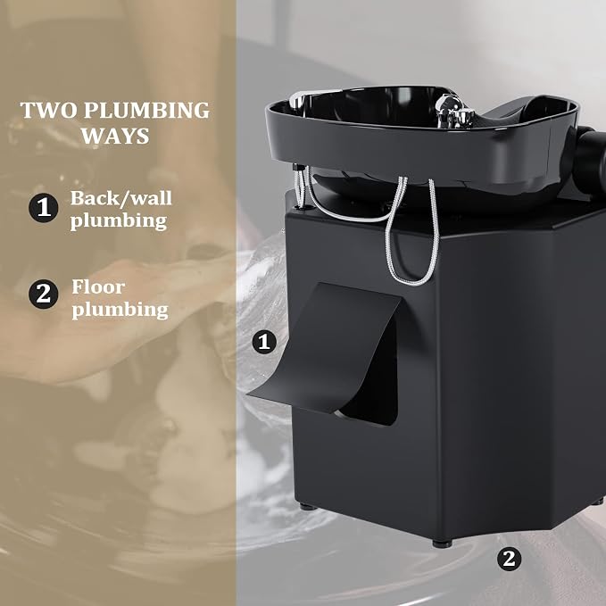 Black With Black Sink