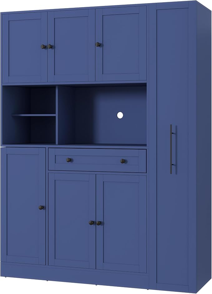 Blue + Mdf + Farmhouse