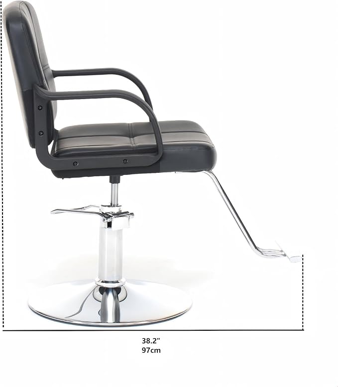 Black Seat & Silver Base