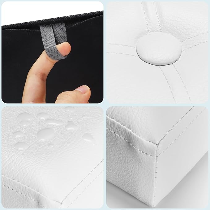 White-with Side Pockets
