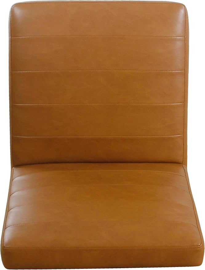 Caramel Brown Faux Leather