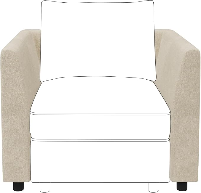 Snowflake Velvet Beige