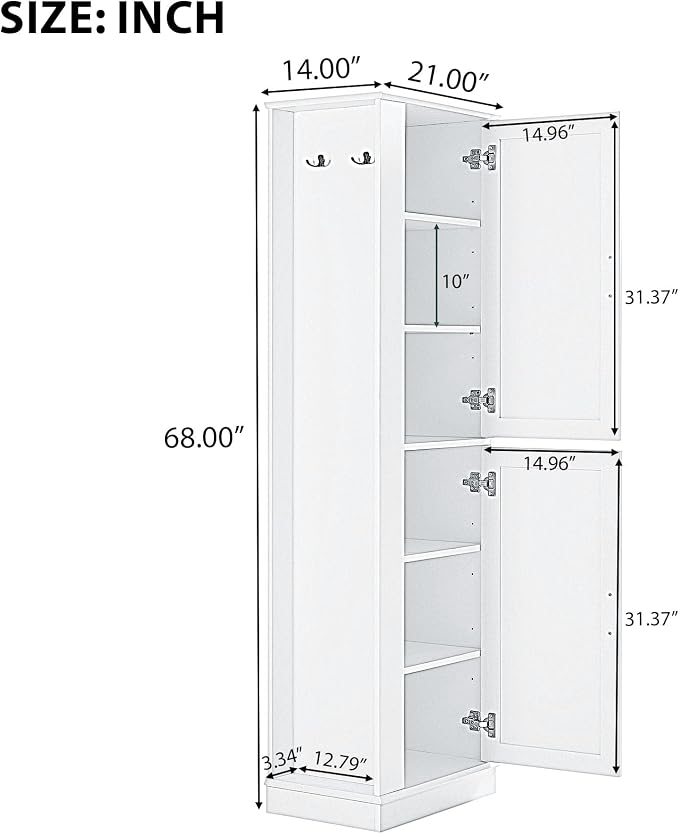 White + Medium Density Fiberboard + 2