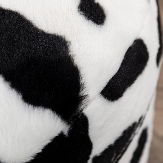 Black Cow Printed