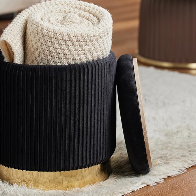 Black With Bottom Gold