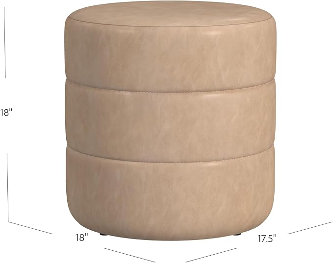 Sand Faux Leather