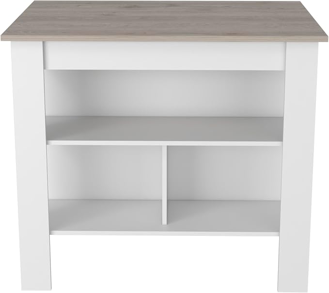 Light Gray + White