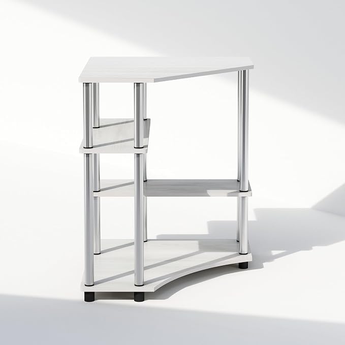 White Oak/Stainless Steel