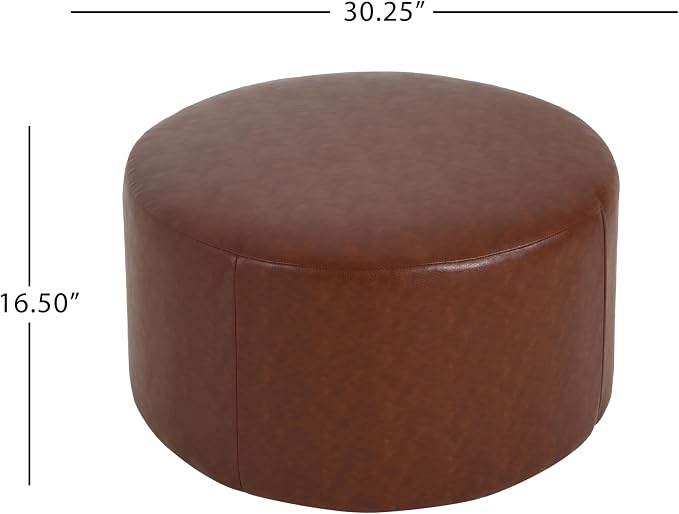 Brown, Faux Leather