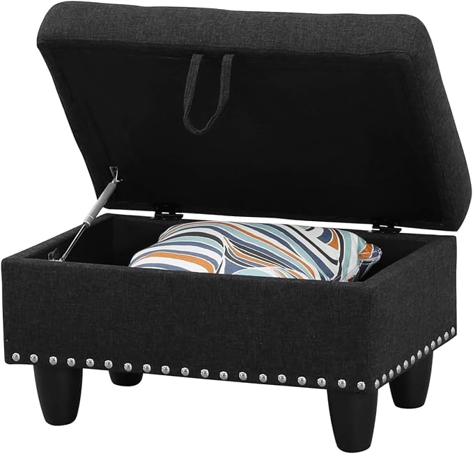 Charcoal Black-linen