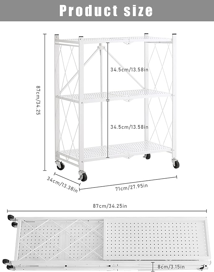 3 Tier White