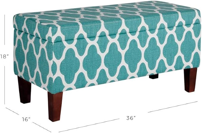 Teal Blue Geometric