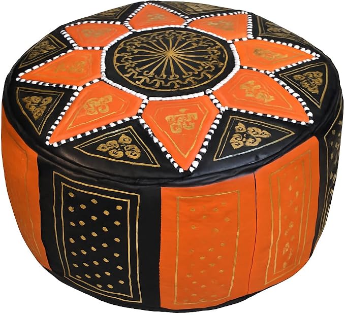 Black/Orange