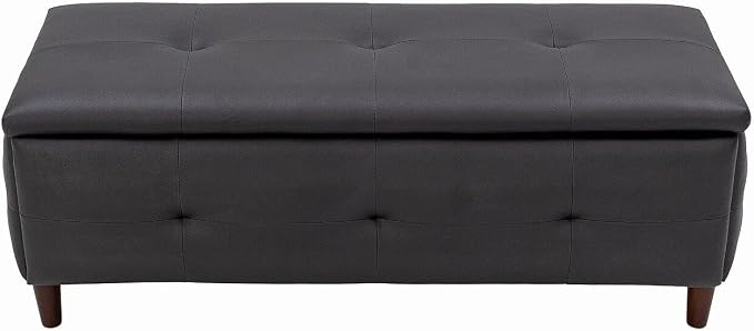 Black Leather-like Fabric