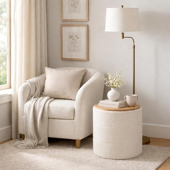 Cream Boucle