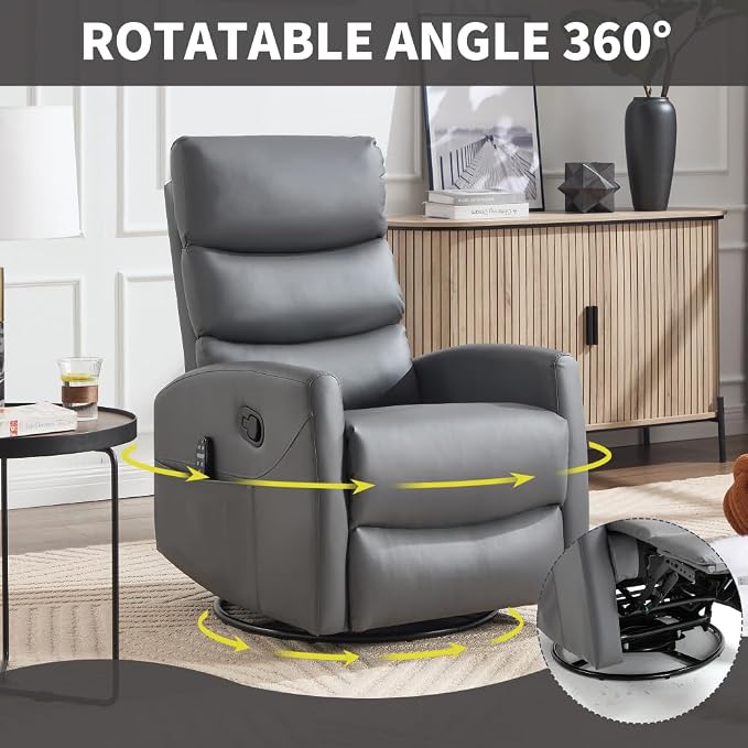 Grey + Metal & Wood + Fiber Foam and Polyester Fiber Pad