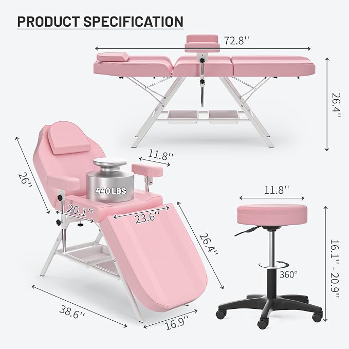 Spa Chair032-pink