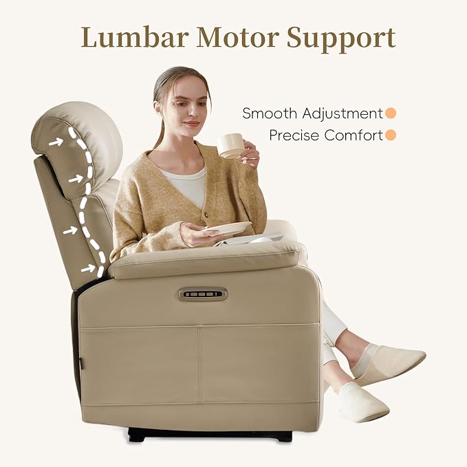 Genuine Leather Beige