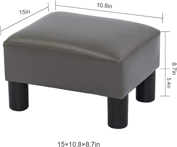 Grey Foot Rest