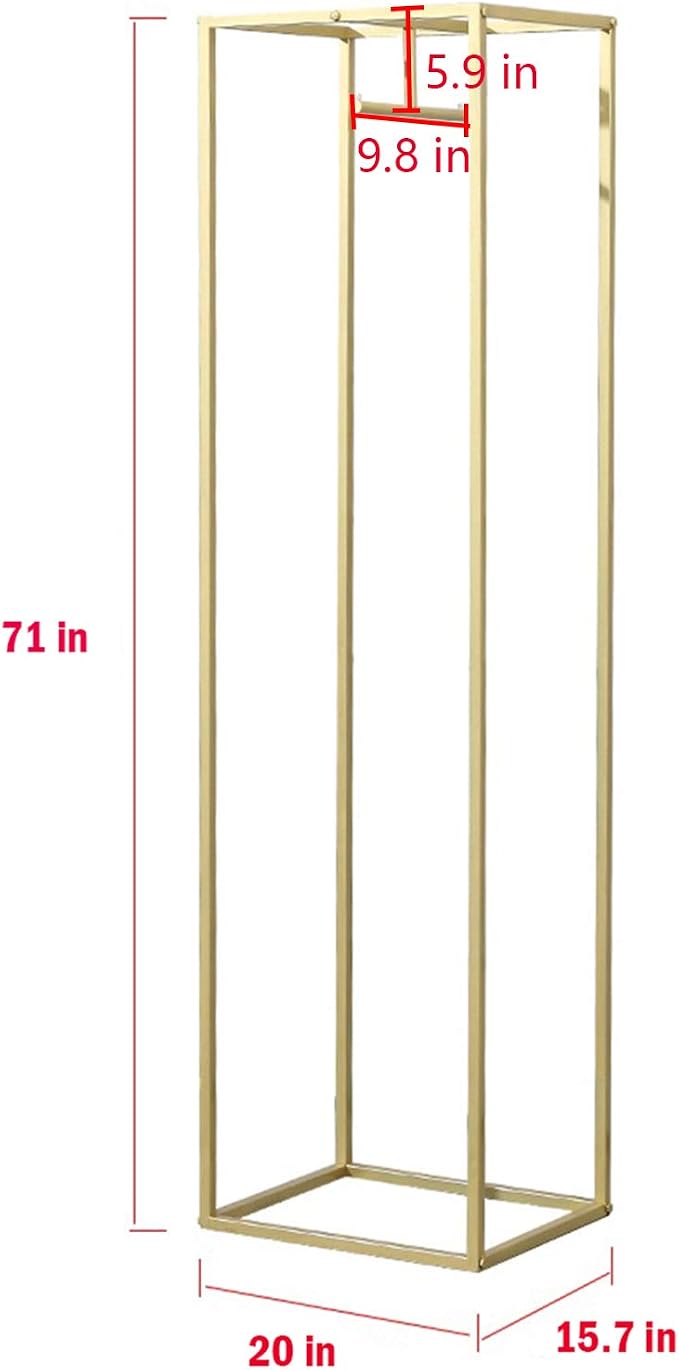 Gold Square Tube