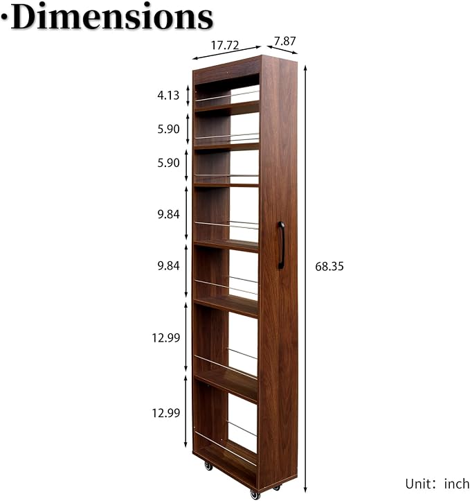 Walnut-ms 8''