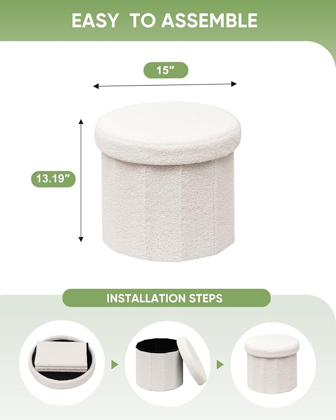 Round White