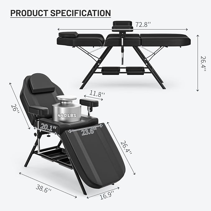 Spa Chair031-black