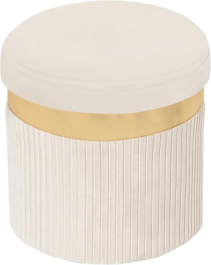 Beige Vertical Stripe