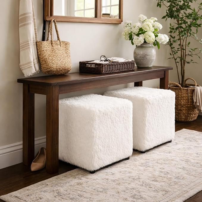 White Faux Fur