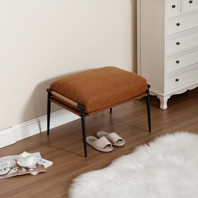 Brown Single Ottoman