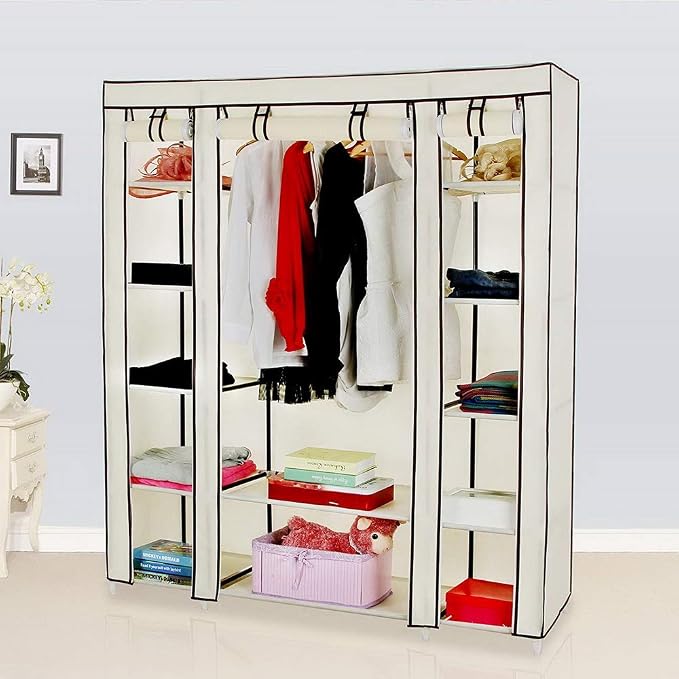 150x45x175cm, Beige-h