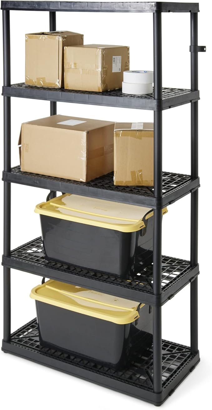 Black - 5 Shelf