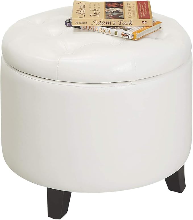 Ivory Faux Leather