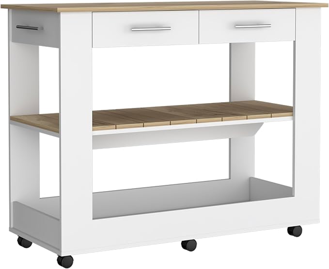 White + Light Oak