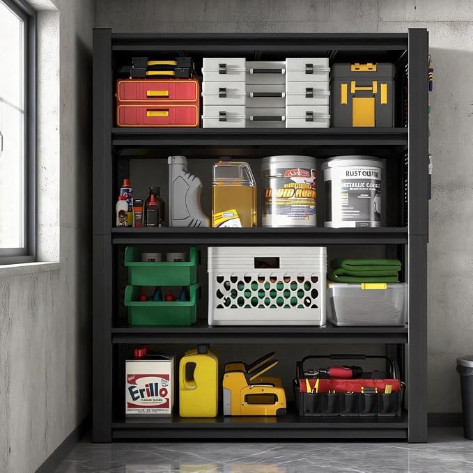 78h*47w*18d+ 5 Tier + Pegboard
