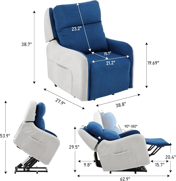Blue White