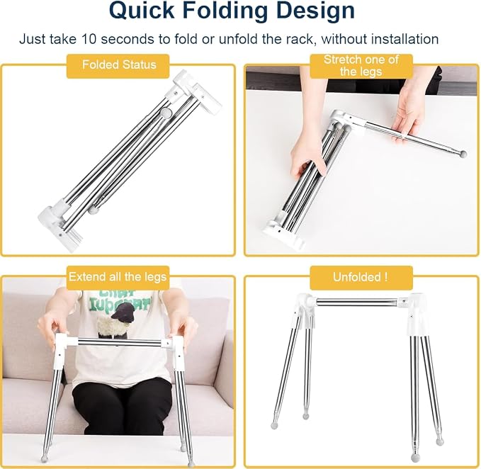 White+3 Foldable Hangers