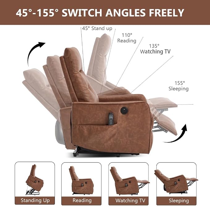 Light Brown Faux Leather