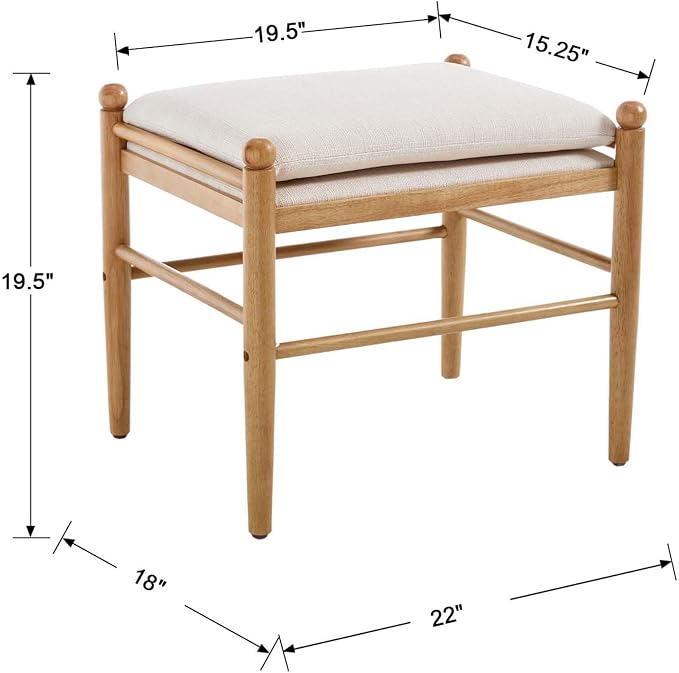 Brown Frame, Beige Linen