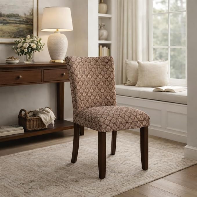 Brown Damask