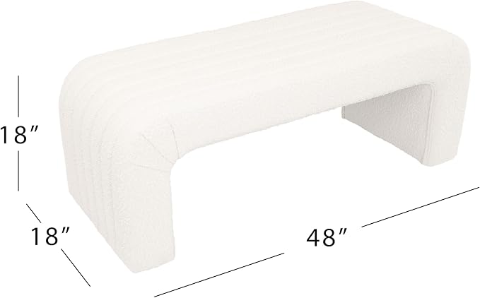 White Cream Boucle