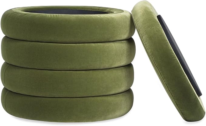 Olive Green Performance Velvet