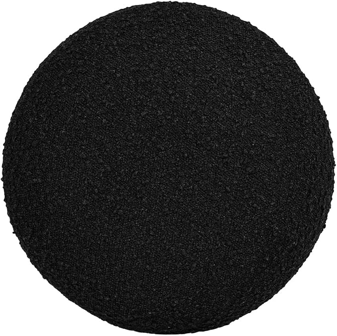 Ebony Black Boucle