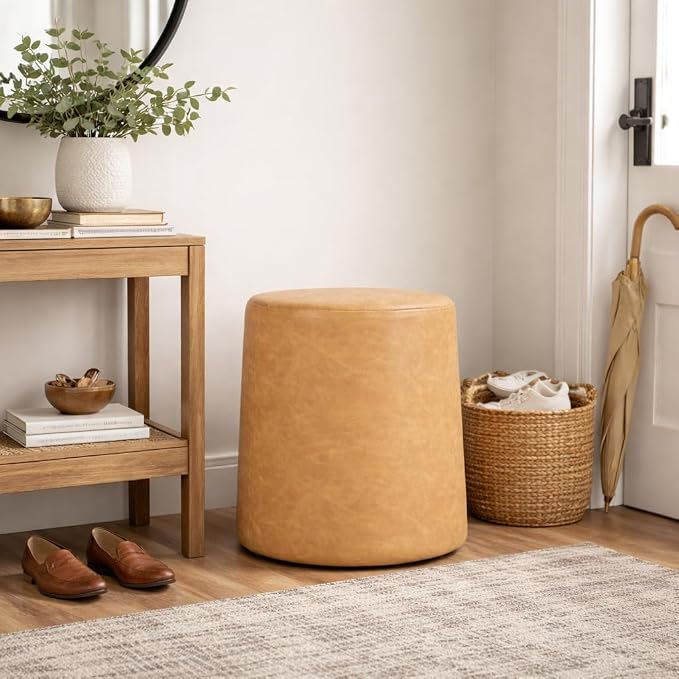 Sand Faux Leather