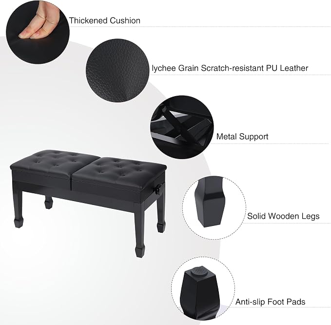 Black 2 Seat - Longer