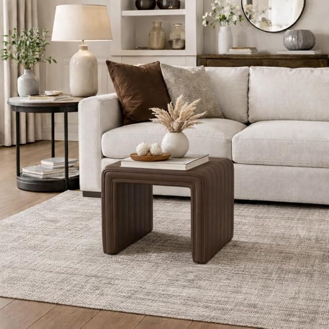 Brown Faux Leather