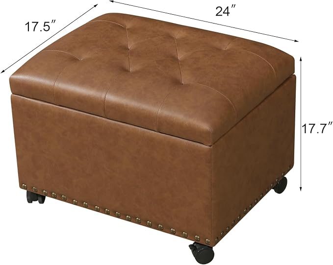 Vintage Golden Brown With Wheels