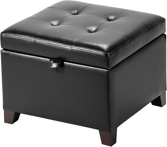Style3 Black Faux Leather