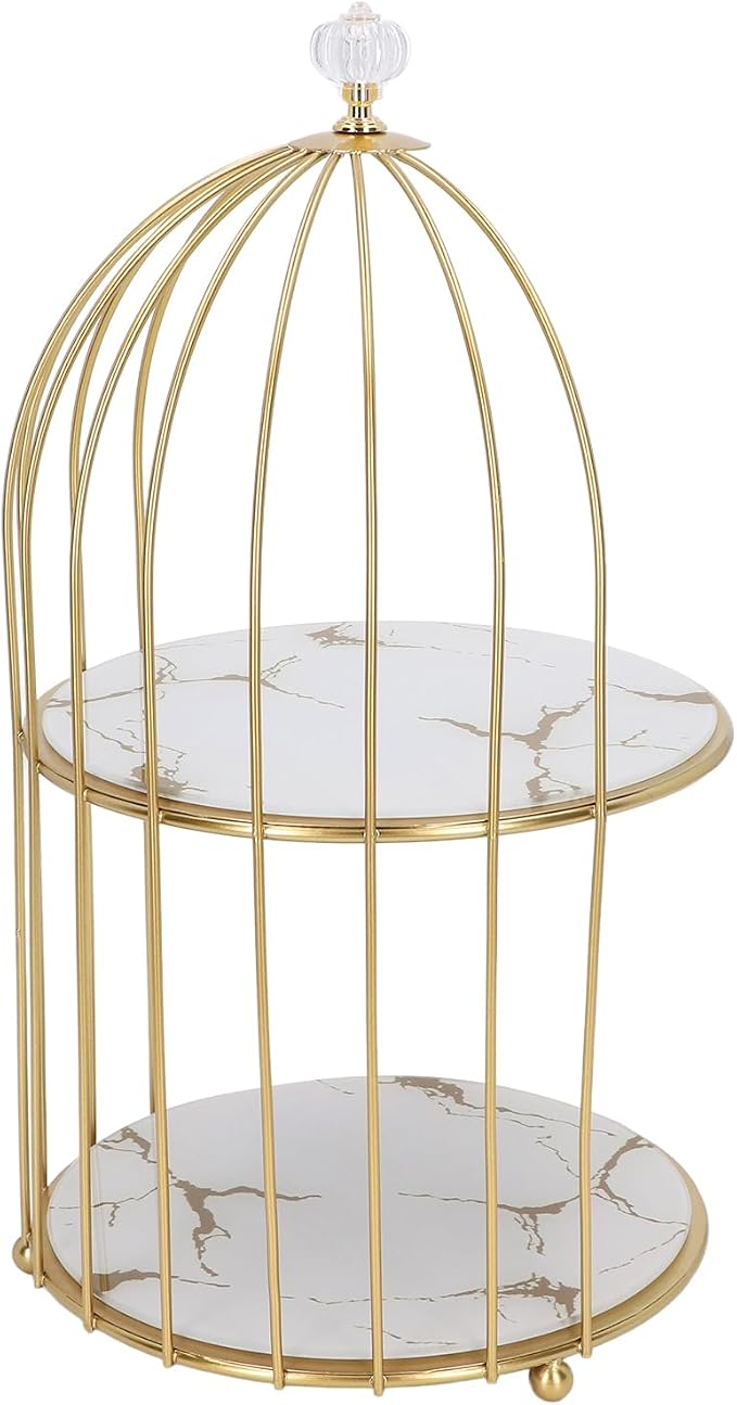 White Base Gold Pattern